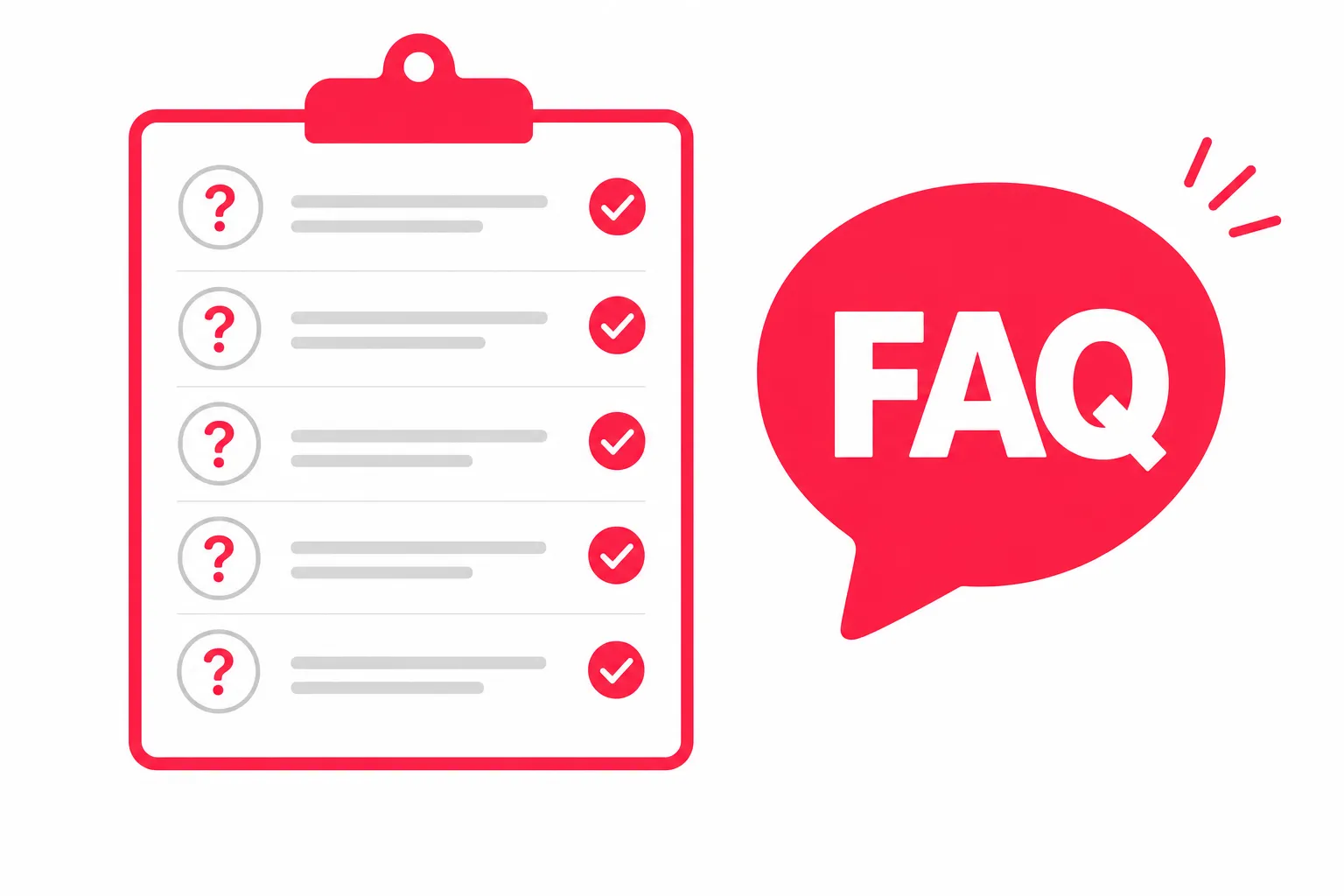 Checklist-style visual for frequently asked Aviator questions